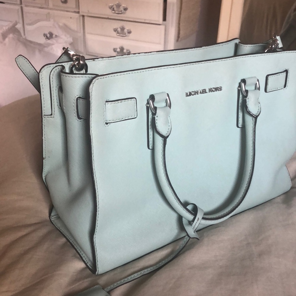 Micheal kora Tiffany  blue purse